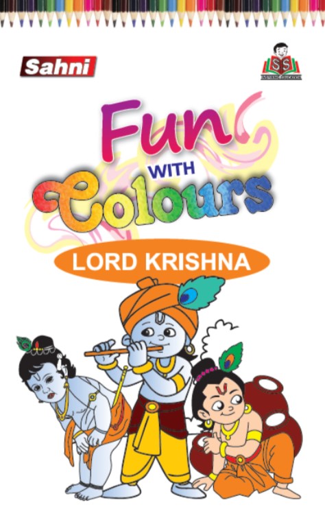 Fun With Colours Lord Krishna